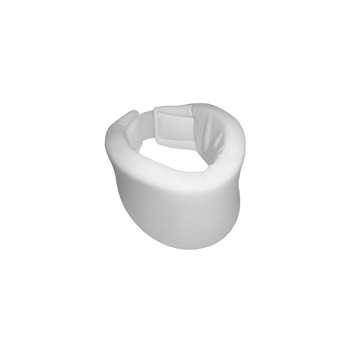 Foam neck collar with a soft polyester cover.