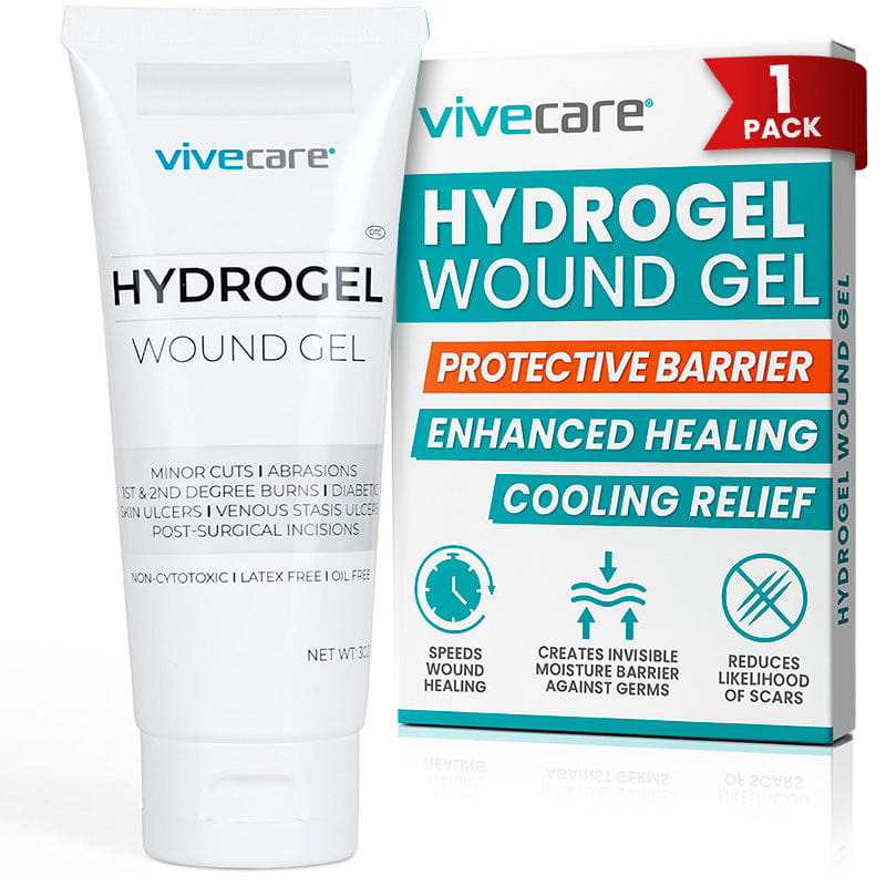 Vive Care HydroGel wound gel tube and package