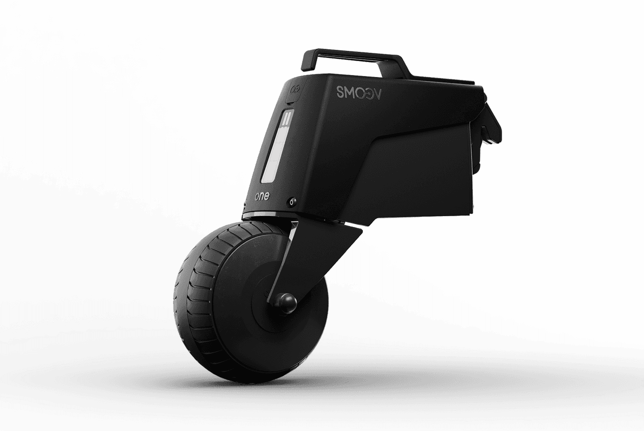 Alber SMOOV one rear-mounted wheelchair power-assist drive unit