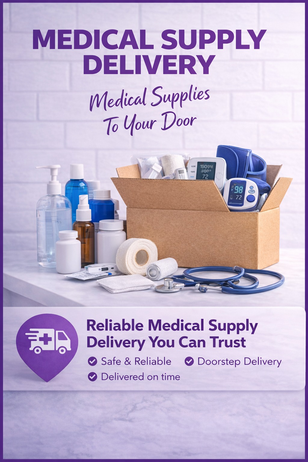 Experience and Support Behind Every Medical Supply Delivery