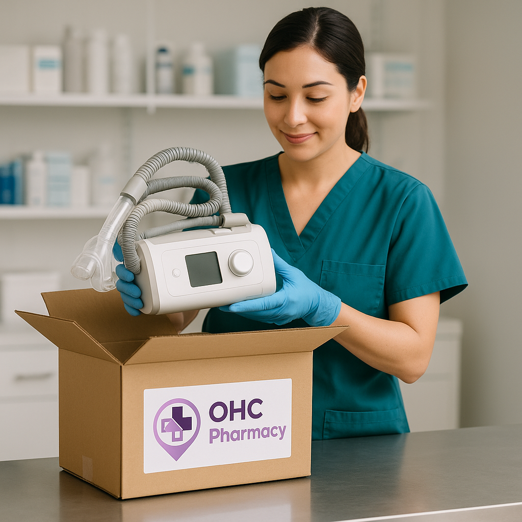 Facilities-opening-CPAP-Box-packaging