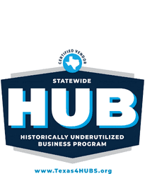Statewide HUB Historically Underutilized Business Program logo